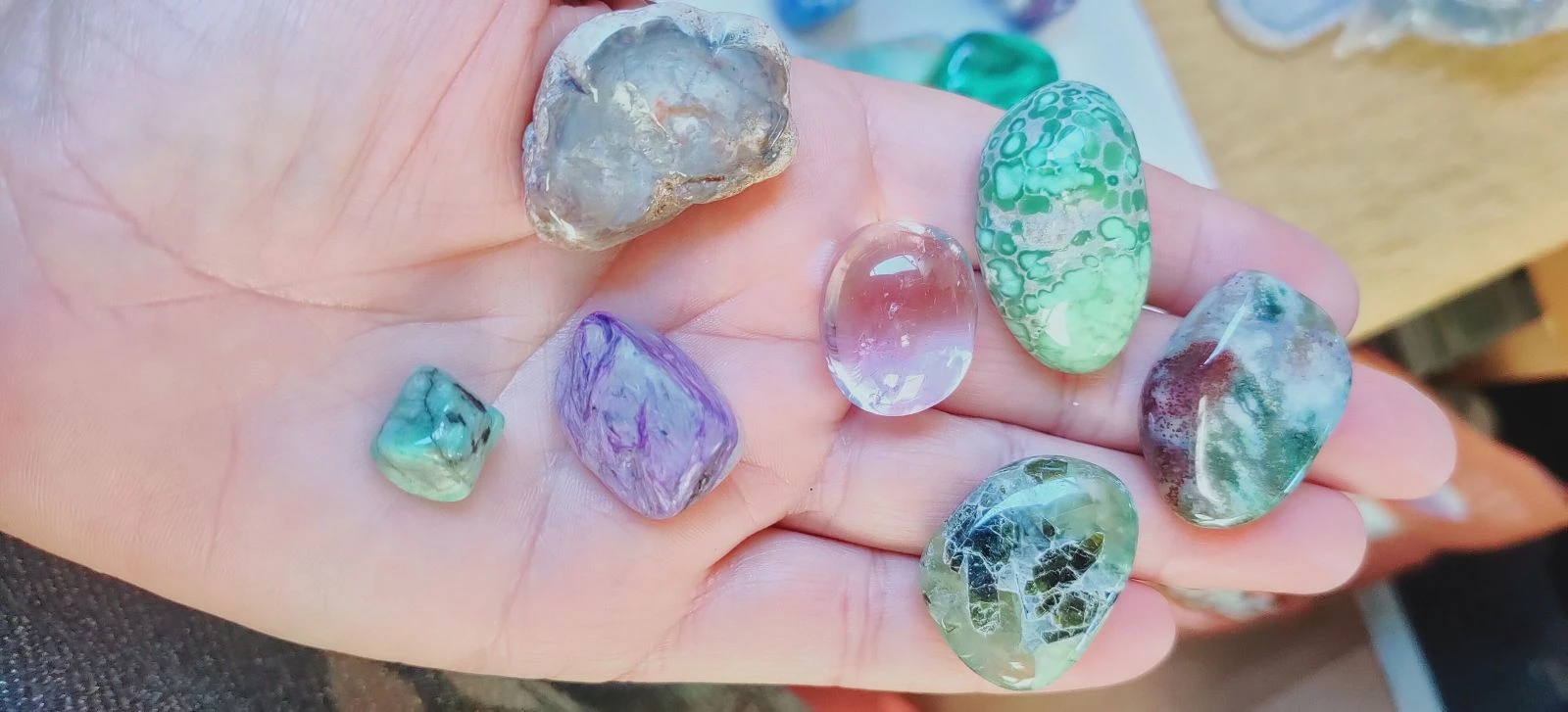 Lote de 12 piedras de calidad +++, – photo 8